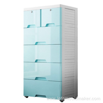 high quality modern design plastic drawer cabinet mould